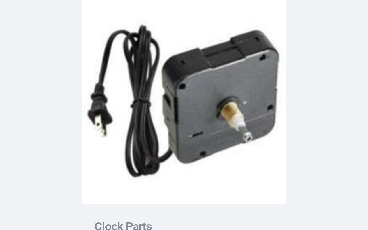 Clock Parts Supplies